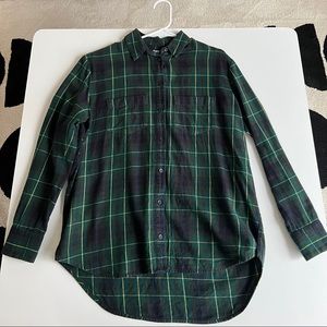Madewell button down flannel